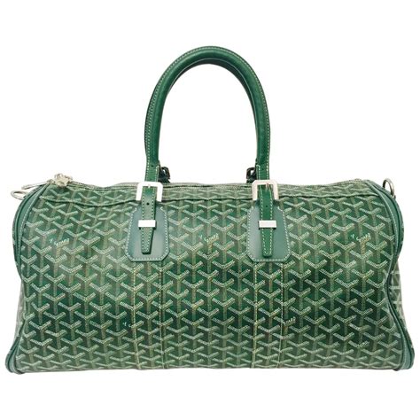 goyard overnight bag.